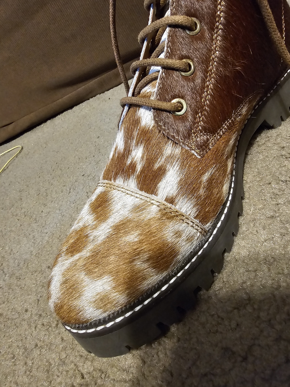 Brand New Myra Cowhide Boots - Picture 6 of 7